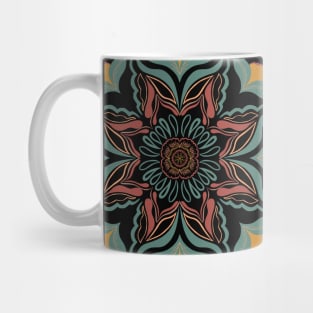 Mandala Flower Design Mug